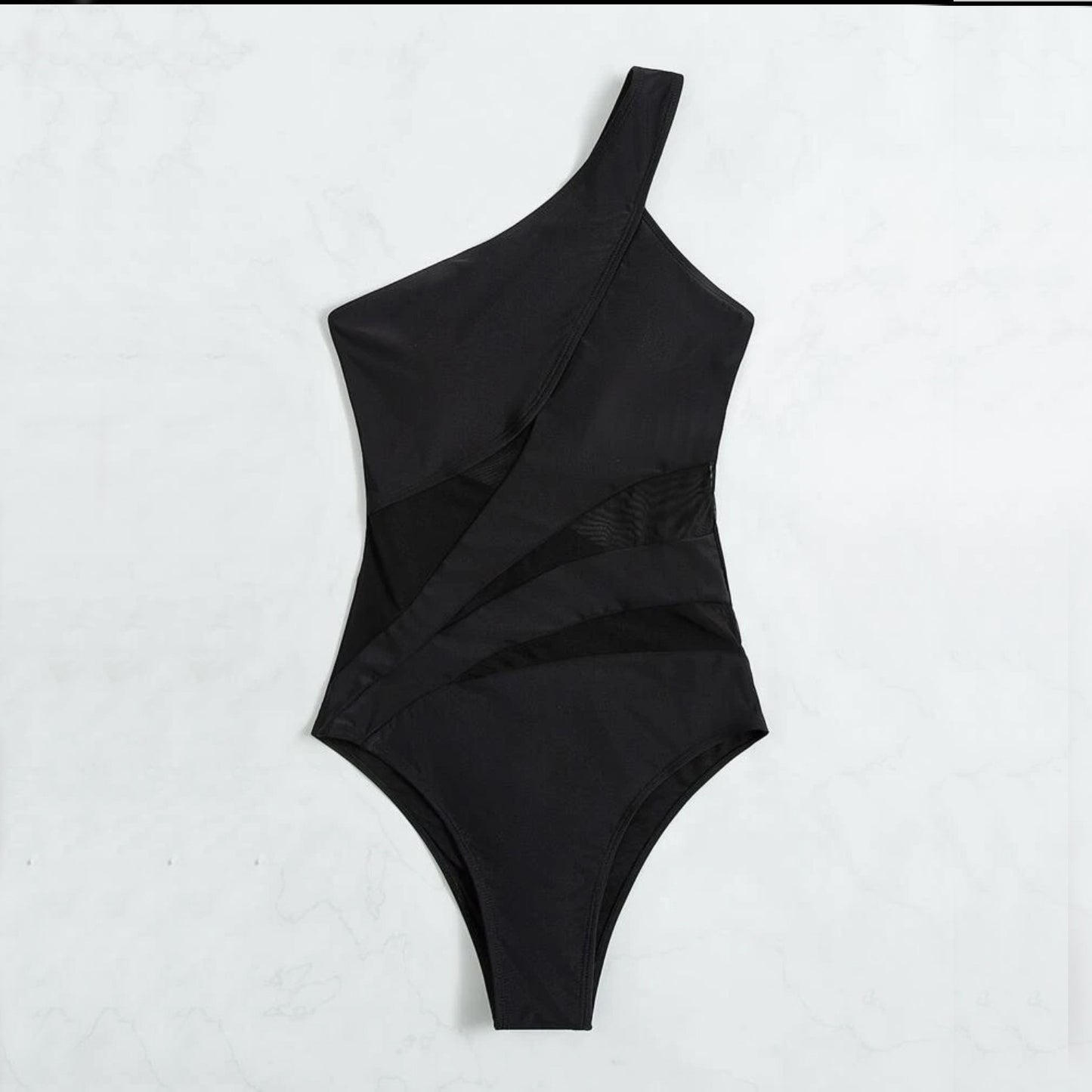 Sexy Solid Color One-piece Swimsuit Bikini